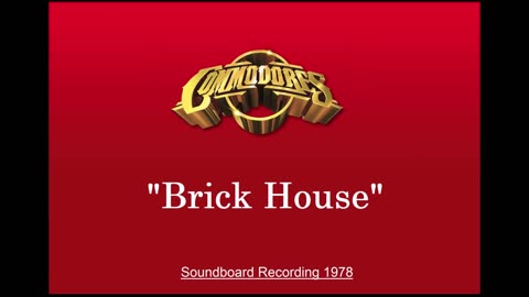 Commodores - Brick House (Live in The Netherlands 1978) Soundboard