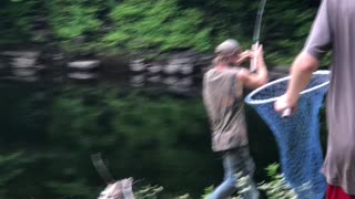 Trout fishing