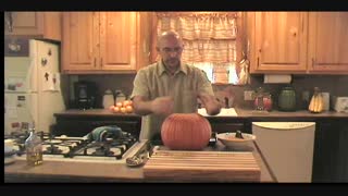 Pumpkin Bread, Pumpkin Seeds, and Jack-o-lantern