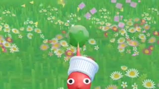 Pikmin Bloom-Red Pikmin With Bottle Cap