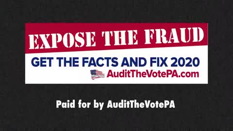 Audit The Vote PA Commercial