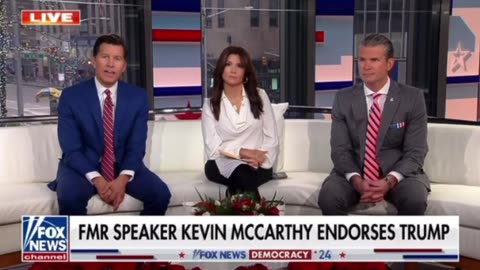 Kevin McCarthy endorses President Trump