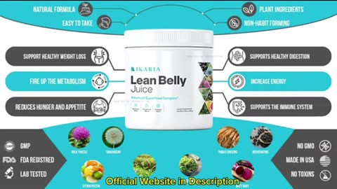 Ikaria Learn Belly Juice.Weight Lose Challenge