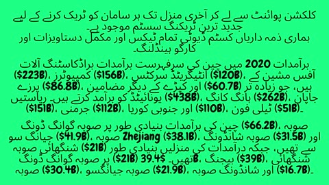 China to Pakistan by road Logistics in Urdu long video.