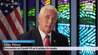 Mike Pence and David Brody talk masks amid Covid-19