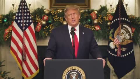 Public Presidential Video Address: Trump Refuses to Sign Wasteful COVID Relief Bill