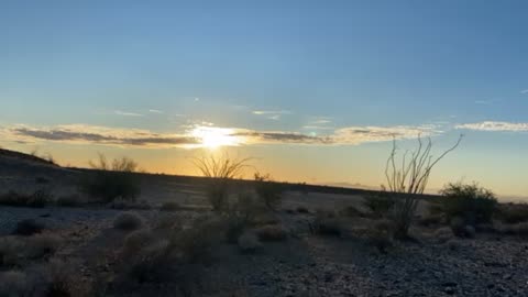 Sunset Ehrenberg Arizona 11/17