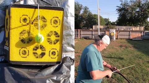 Wooden Arrows vs. Tennis Ball