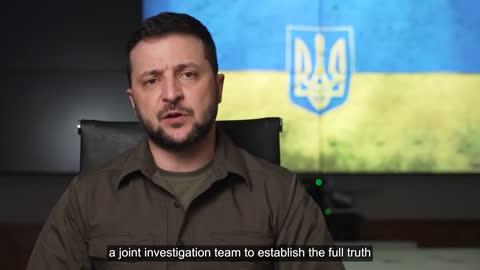 Zelensky vows accountability for train station shelling as Ukraine fighting rages. (April 9, 2022)
