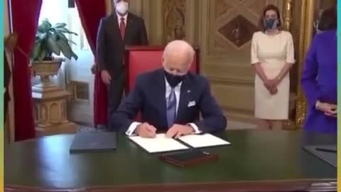 Biden-"I don't Know What I'm Signing" SIGNS IT ANYWAYS!
