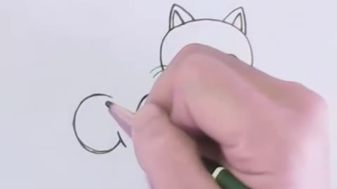 Drawing a cat from the word cat