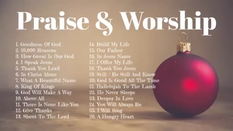 Praise & Worship Christian Songs Non Stop Playlist 🎄 Christmas 2023