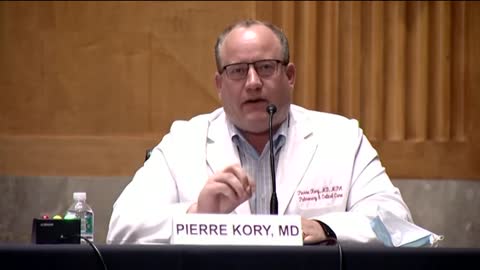 DR Pierre Kory at Senate Meeting for Covid Treatments - Dec 9
