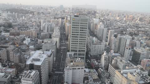 A wonderful view over Tokyo city