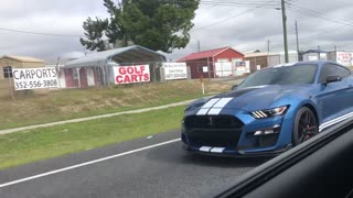 Little pull from a 2020 GT500 Shelby Mustang