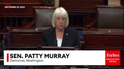 'How In The World Did We Get Here-'- Patty Murray Lays Blame For Possible Government Shutdown On GOP