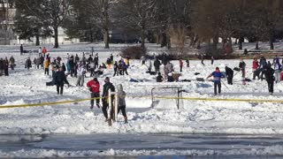 Skating on Trout Lake, Vancouver