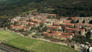 Drone captured beautiful footage of school campus