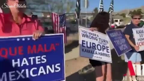 LỄ TÂN LẠ CHÀO ĐÓN BÀ KAMALA TẠI EL BASO😆😆😆 🇺🇸EL PASO: STRANGE COMITY TO WELCOME KAMALA 🇪🇸EL PASO: EXTRAÑA COMIDAD LOCAL PARA DAR LA BIENVENIDA A KAMALA HARRIS 🇫🇷LE COMITE D'ACCUEIL BIZARRE POUR LE BIENVENU DE K