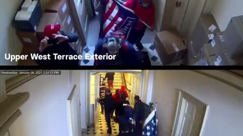Watch: Jan. 6 Video That Was Suppressed Shows Capitol Police Officer Waving Protesters Into Building