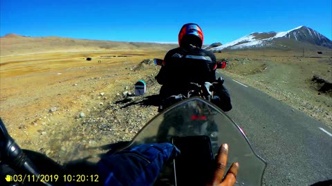 Gurudongmar lake fast Lake on earth #travel