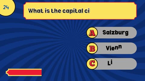 Capital City Quiz