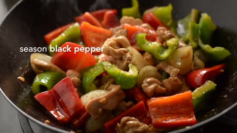 CHICKEN STIR FRY EASY to cook