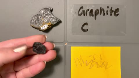 Identifying graphite