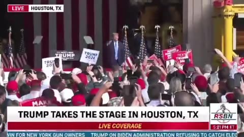 TRUMP❤️🇺🇸🥇HONORS J6 PRISONER CHOIR🤍🇺🇸🏅AT FIRST RALLY IN WACO TEXAS💙🇺🇸🏛️⭐️ 2m