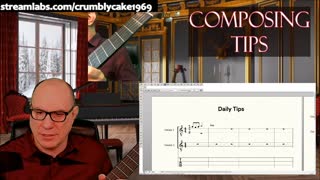 Composing for Classical Guitar Daily Tips: Play and Sustain