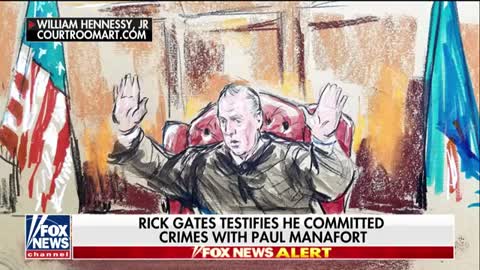 Rick Gates admits to crimes in Manafort trial