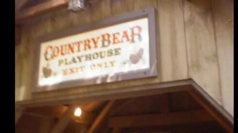 Country Bear Playhouse--Disneyland History--1980's--TMS-560