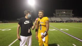 Leonard QB DJ Brown After Round 1 Win Over Palmer