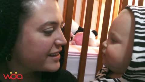 Funny Babies Kissing Mommy Romatic Compilation