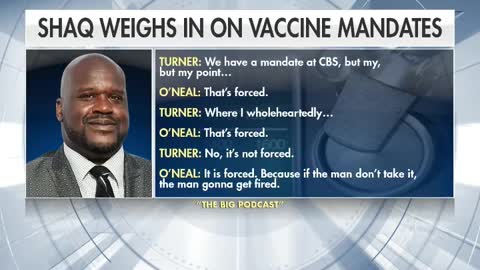 Shaq Speaks Out Against Forced COVID Vaccines, Spars With Reporter Disagreeing With Him