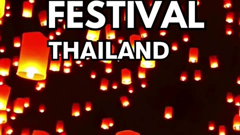 Magical Moments at Yi Peng Lantern Festival, Chiang Mai, Thailand