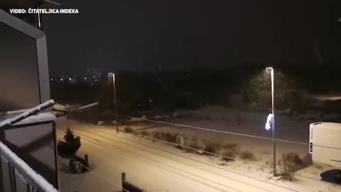 Snijeg zabijelio Dalmaciju