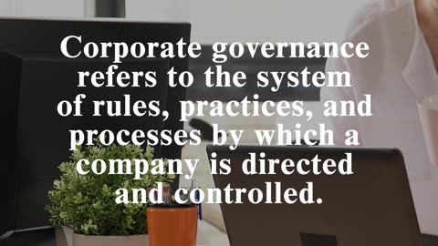 CEO Fundamentals: Corporate Governance