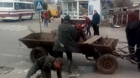 Funny Drunken Brawl In Novograd (ORIGINAL TITLE: Прикольная пьяная драка в Новограде)