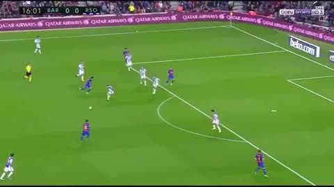 Leo Messi super goal vs Real Sociedad