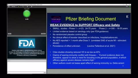 WOW 2nd EXPERT | FDA PUBLIC HEARING DR'S REVEAL COVID VACCINE DEATH & SIDE EFFECTS