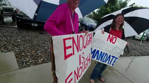 Mesa County Mandate Protest 09/01/21 (Warning LOUD!!)