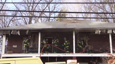 Media Footage: Structure Fire - 640 Boonton Ave. (01-25-2022)