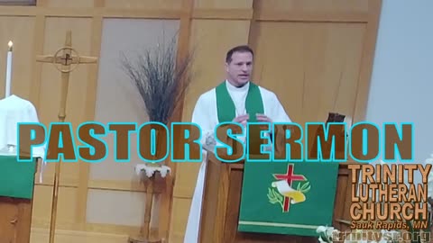 2024 01 28 Jan 28th Pastor Sermon Trinity Lutheran Sauk Rapids MN