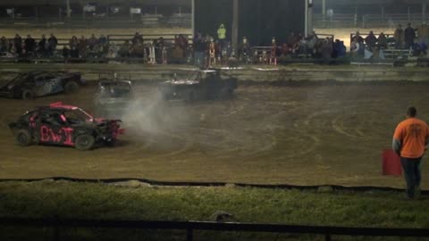 Mini car Carroll county kentucky Demolition derby 10/20/12