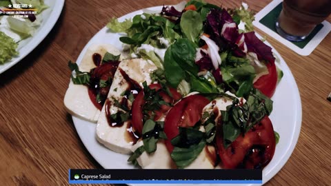 🥗 Caprese Salad, 🥂 Drinks & ✨ More | Kev's Tasty Food Splash: 💯% Quality Time