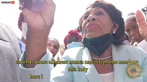 Maxine Waters Makes Embarrassing & Insensitive Remark to Homeless Crowd