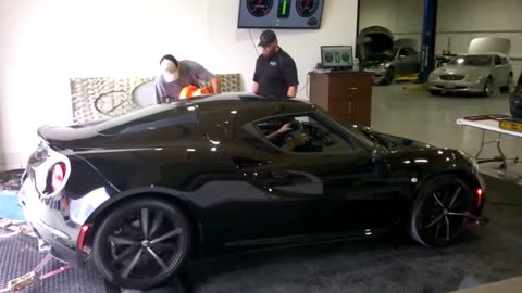 Alfa 4c dyno test