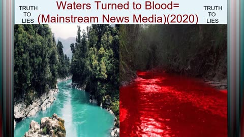 Waters Turned to Blood=Mainstream News Media (2020)