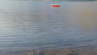 Solitary boat